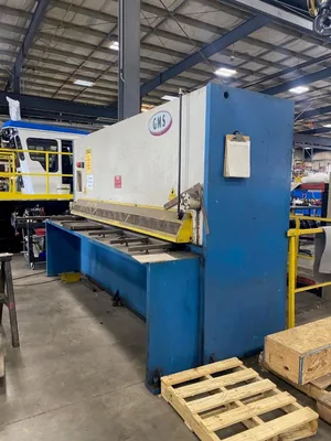 Used 2002 GMS GMV 3013 Power Squaring Shears (Inch) Georgia US | The Equipment Hub #1300290