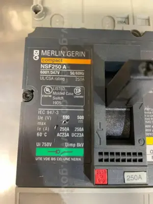 New | in-Stock Merlin Gerin NSF250 H Circuit Breakers Delaware US | United Machine Co. #1563280