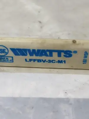 USED WATTS LFFBV-3C-M1