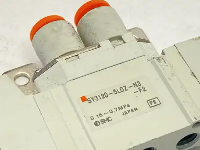 SY3120-5LOZ-N3-F2 | SMC  5-Port Pneumatic Solenoid Valve - Used