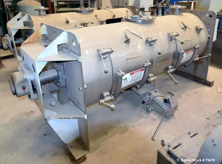 Used AMERICAN PROCESS SYSTEMS TD-24 Plow Mixers Illinois US | Aaron Equipment #85385
