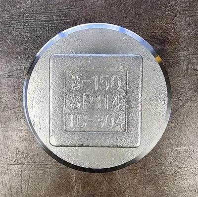 Stainless Steel Threaded 3-150 SP114 TC-304 Square Head Plug  / 3-150SP114TC-304