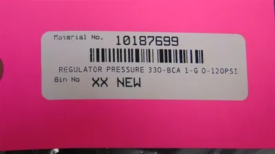 ControlAir Inc. 330-BCA-1-G Pressure Regulator 0-120 PSIG 429-842-246 New NIB