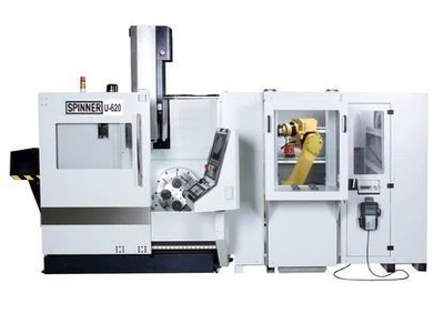 SPINNER INTEGRATED ROBOT Robots | New Vision Machine Tools, LLC (9)