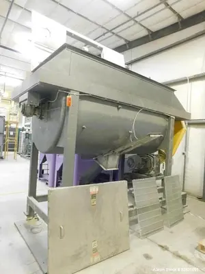 Mixer, Ribbon 120 CF, S. Howe, 316 Stainless Steel, Double Ribbon #5991344