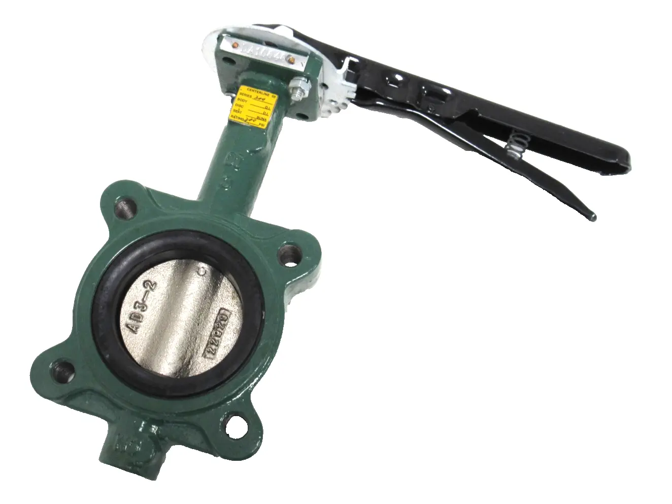 NEW CENTERLINE 69 SERIES 200 BUTTERFLY VALVE 3"