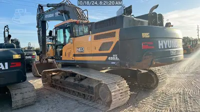 Used 2023 HYUNDAI HX480AL Crawler Excavators Texas US | National Equipment Dealers #1422424
