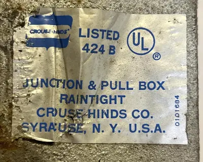 USED CROUSE HINDS 424B