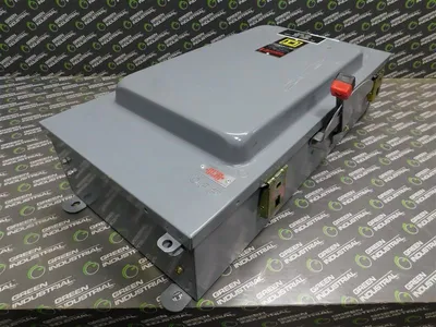 Square D HU364AWK Non-Fusible Safety Switch Ser. E1 200A 600VAC/DC 150HP Used