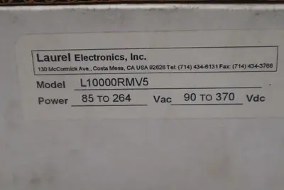 Laurel Electronics Laureate™ L1000/L2000 Digital Panel Meter l10000rmv5 #2229A