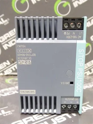 Siemens 6EP1332-5BA20 SITOP PSU100C DC Power Supply 24VDC 3.7A New NIB