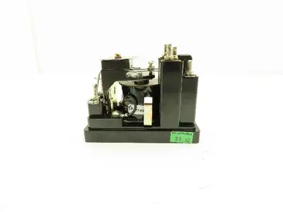GE Hinged Armature Auxiliary Relay 12HGA14AL2 Double Throw 125VDC Coil