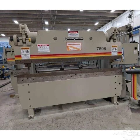 Used 2005 ACCURPRESS 7608 Press Brakes Florida US | Southern Fabricating Machinery Sales, Inc. #1142333