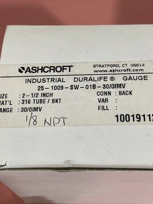 NEW ASHCROFT Does Not Apply