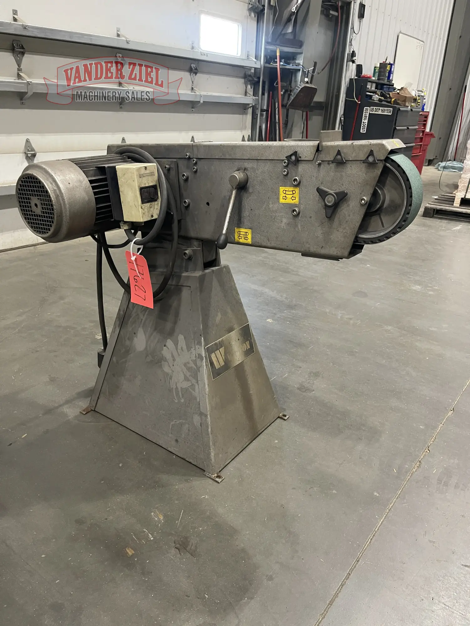 Used WILTON 4830 BELT SANDER Belt Grinders Including Sanders Michigan US | Vander Ziel Machinery Sales #482830