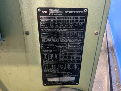 Used STARTRITE BRO.25 Vertical Band Saws Ohio US | HGR 24 #1150560