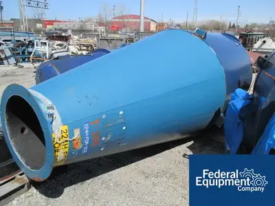 Unknown 196 CU FT SURGE BIN WITH DUST COLLECTOR, C/S