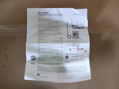 NEW THERMON R3C-0120-DP