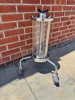 USED CYTIVA / GE / PHARMACIA BPG / SCHOTT 200 / 500 CHROMATOGRAPHY COLUMN