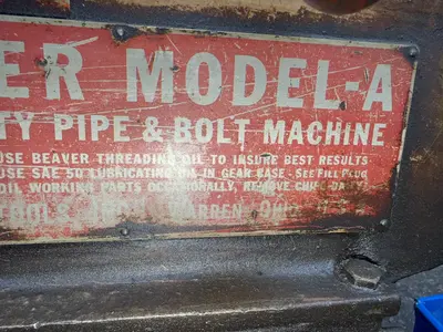 Used BEAVER A Pipe Threaders Ohio US | HGR 24 #1518003