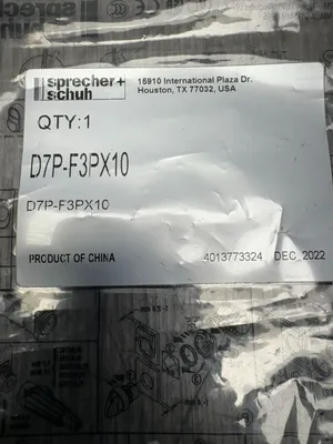 SPRECHER+SCHUH D7P-F3PX10 Electrical/PLC/Automation | ESS Industrial Equipment Sales (4)