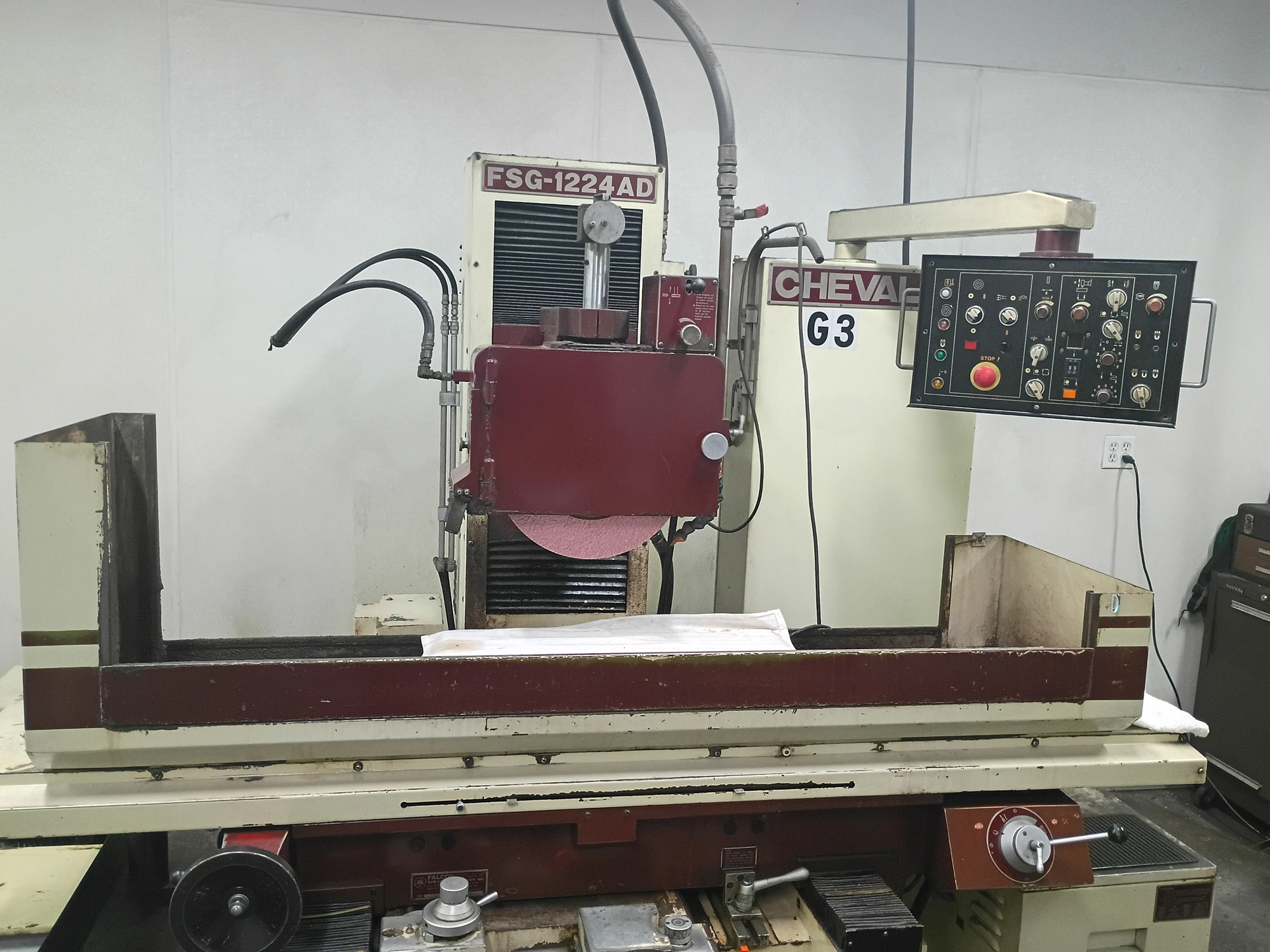 USED 2000 CHEVALIER MACHINERY INC FSG-1224AD