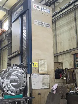 Used 2012 HNK HB 150 Horizontal Table Type Boring Mills Georgia US | Shub Machinery #1361978