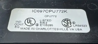 USED GE FANUC IC697CPU772