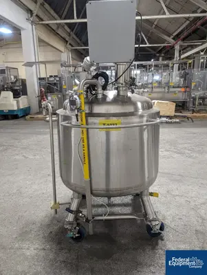 USED Precision 300 Liter Precision Stainless Reactor, 316L S/S, 45/100#