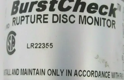 NEW FIKE A7337-1 RUPTURE DISC MONITOR A73371