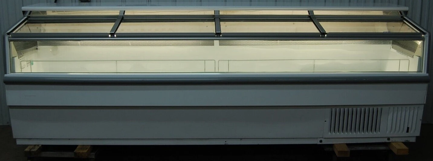 142-0883 Hussmann LBN-10 Sliding Glass Top Self-Contained Freezer