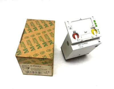USED MOELLER ADJUSTABLE MOTOR PROTECTION TRIP BLOCK 1-1.6A, 14-22A