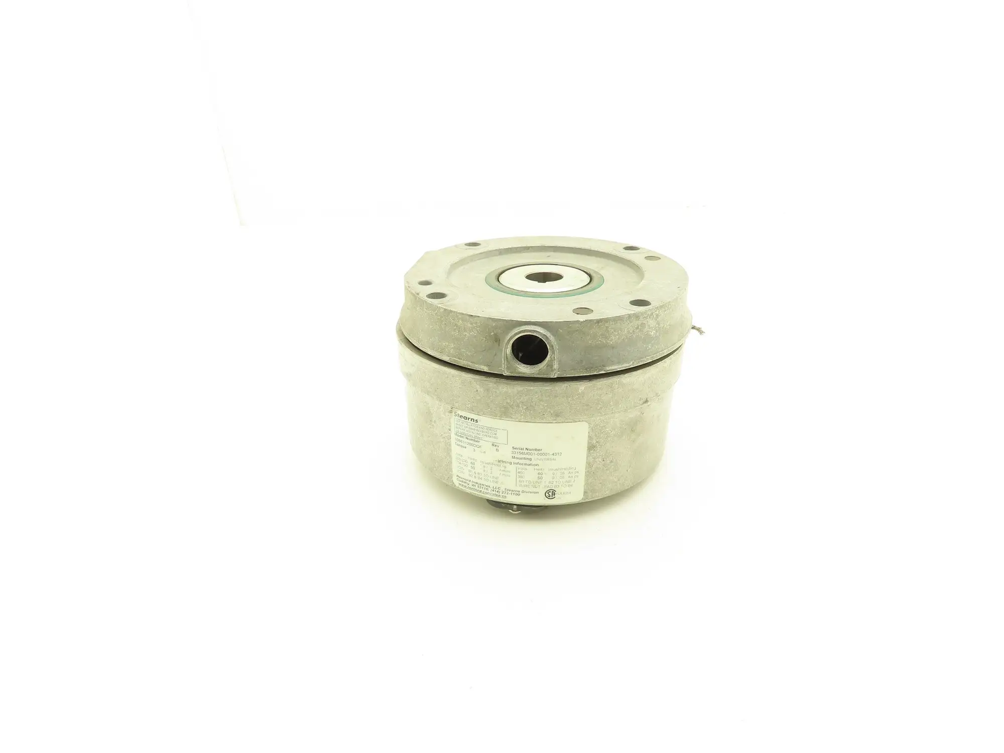 Stearns 105611200DQF Motor Brake 3 lb. ft Torque 230/460VAC