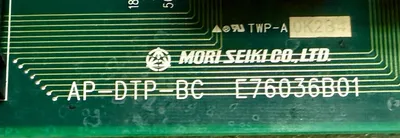 MORI SEIKI AP-DTP-BC E76036B01 Printed Circuit Board Equipment | Great American Equipment Company (3)