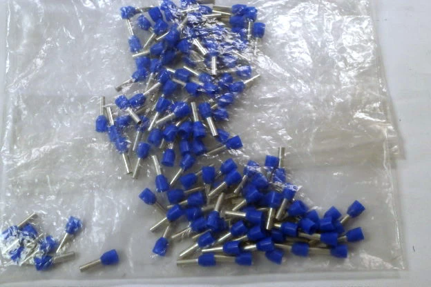 New Blue Solderless Crimp Disconnect Terminal (QTY 127)