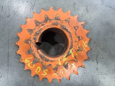 Roller Chain Sprocket DS60B1560B25115, Double Single, Size 60, 15/ 25 Teeth