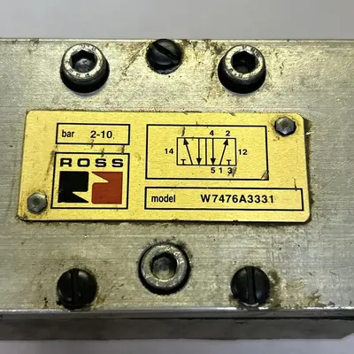 Used ROSS W7476A3331 Solenoid Valves | Surplus Asset Holdings #1204240