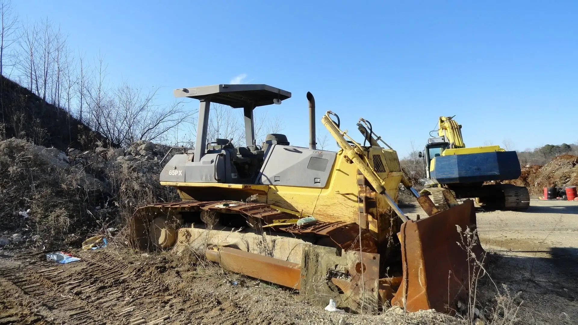 Used 1996 KOMATSU D65PX-12 Crawler Dozers Tennessee US | Ran Equipment #1403712