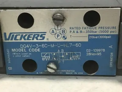 USED VICKERS DG4V-3-6C-M-U-HL7-60