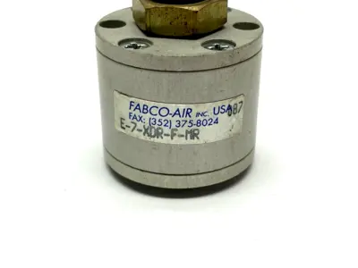 E-7-XDR-F-MR | Fabco-Air  Double-Acting Pneumatic Cylinder - Used