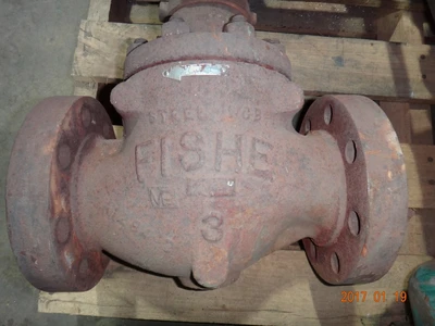 Fisher 3", Class 600, WCB, Control Valve