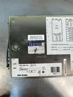 USED ALLEN BRADLEY 2705-P21J1