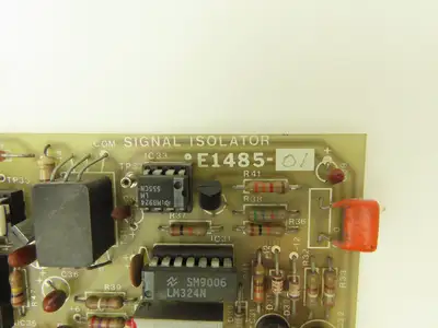 Polyspede E1485-01 Signal Isolator Printed Circuit Board Control Card PCB