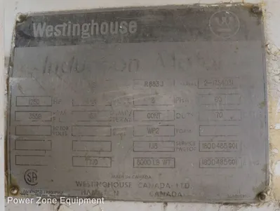 USED WESTINGHOUSE -