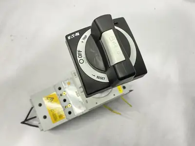 USED EATON MOELLER CIRCUIT BREAKER 3-POLE 40A 690VAC/750VDC W/NZM2-XDV