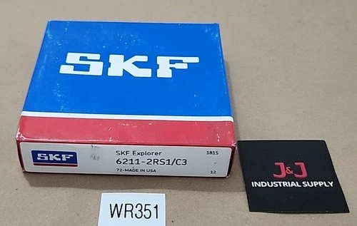 NEW SKF 6211-2RS1/C3