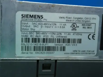 New | in-Stock SIEMENS 6SL32101KE188UF1 Variable Speed Drives Ohio US | HGR 24 #1070263