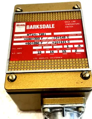 NEW BARKSDALE MT1H-T251 TEMPERATURE SWITCH MT1HT251
