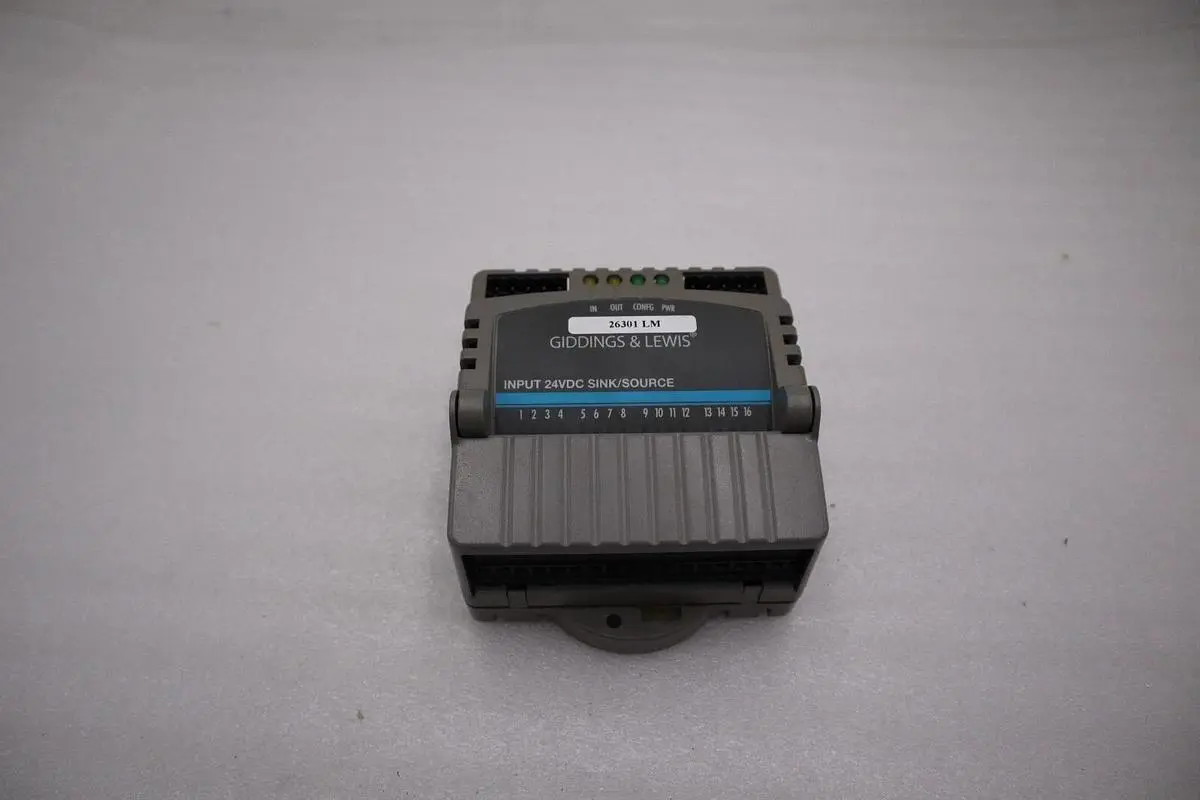 Giddings & Lewis M.1300.7372 R1 Input Module 24VDC SINK/SOURCE STOCK 5179A