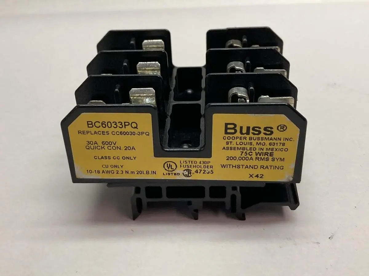 Used BUSS BC6033PQ Miscellaneous Equipment (Electrical & Power) Ohio US | Surplus Asset Holdings #1363791